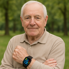 Lade das Bild in den Galerie-Viewer, GlucoCare SOS - mit SOS-Funktion inkl. Sturzerkennung &amp; zertifizierte Blutzuckermessung (2025) - Original - Sonderaktion 1+1 Gratis
