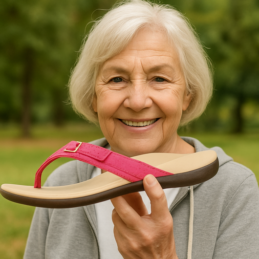 Orthofit - orthopädische schmerzlindernde Sandalen für Damen