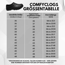 Lade das Bild in den Galerie-Viewer, ComfyClogs - Original - ergonomische &amp; rutschfeste Komfort-Clogs
