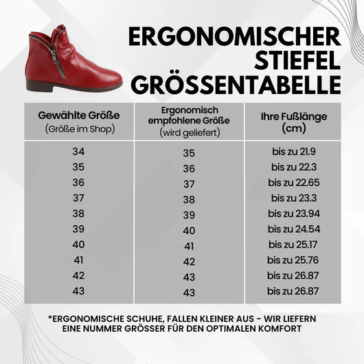 Ergonomischer Stiefel für Komfort und Schmerzlinderung