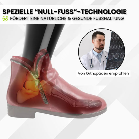 Ergonomischer Stiefel für Komfort und Schmerzlinderung