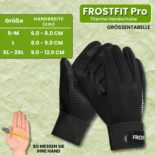 FROSTFIT PRO - Extrem rutschfester & reflektierender Thermohandschuh