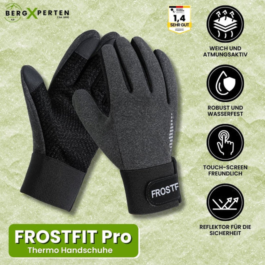 FROSTFIT PRO - Extrem rutschfester & reflektierender Thermohandschuh