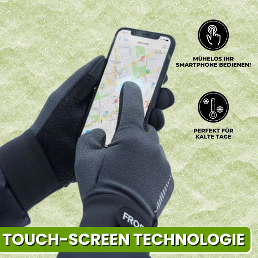 FROSTFIT PRO - Extrem rutschfester & reflektierender Thermohandschuh