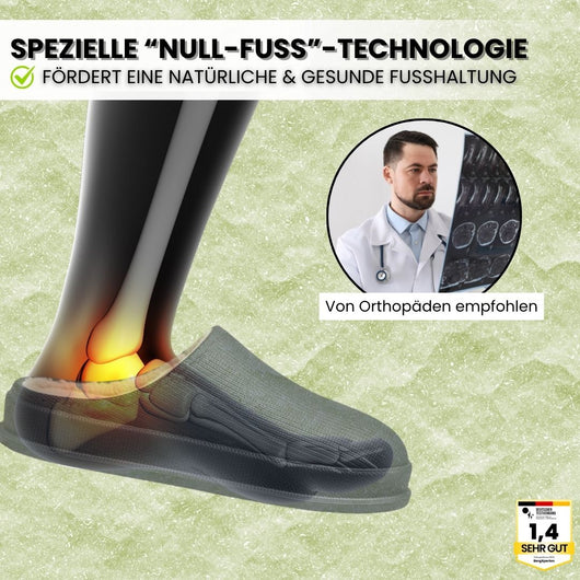 FeelFree Slipper - ergonomische & rutschfeste Winterslipper
