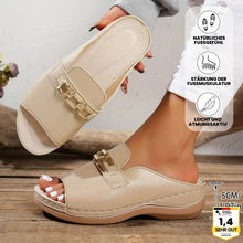 Lade das Bild in den Galerie-Viewer, Florana - ergonomische &amp; rutschfeste Schmerzlinderungs-Sandalen
