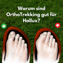 Lade das Bild in den Galerie-Viewer, OrthoTrekking Hallux – ergonomische Hallux Valgus Wander u.-Trekkingschuhe
