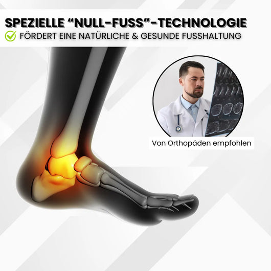 Ergonomische Leder-Schuhe zur Schmerzlinderung