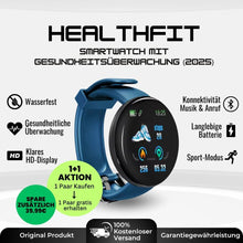 Lade das Bild in den Galerie-Viewer, HealthFit - Gesundheits u.-Fitness-Smartwatch (2025) - Sonderaktion 1+1 Gratis
