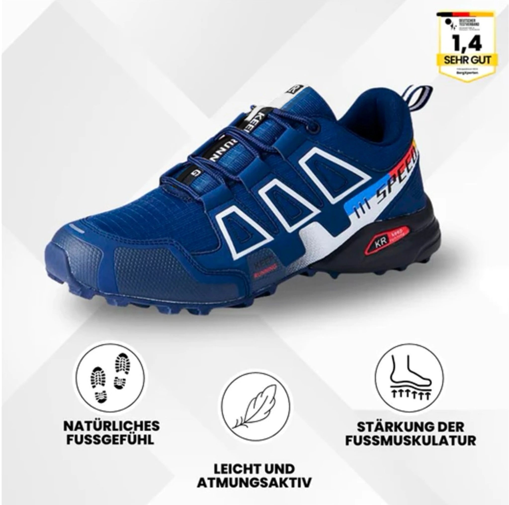 OrthoTrekking - ergonomischer schmerzlindernder Trekking u. Wanderschuh