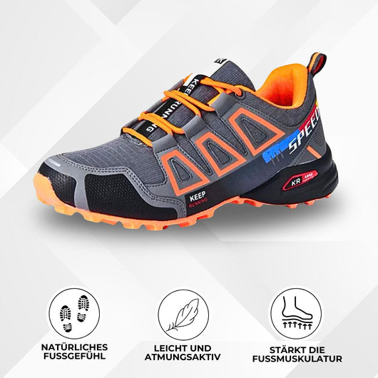 OrthoTrekking - rutschfeste, wasserdichte & ergonomische Wanderschuhe