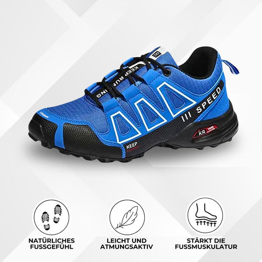 OrthoTrekking - rutschfeste, wasserdichte & ergonomische Wanderschuhe