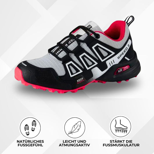 OrthoTrekking - rutschfeste, wasserdichte & ergonomische Wanderschuhe