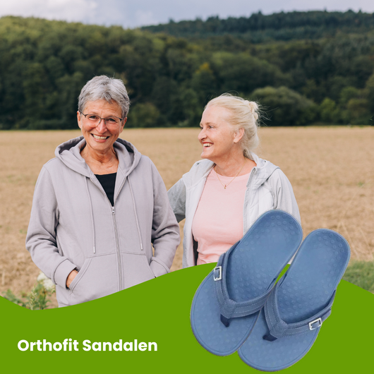 Orthofit Sandalen - das Original für sicheres, gelenkschonendes Gehen für Senioren