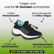Lade das Bild in den Galerie-Viewer, Orthofit - ergonomische schmerzlindernde Komfort-Schuhe für Damen - Sonderaktion 1+1 Gratis
