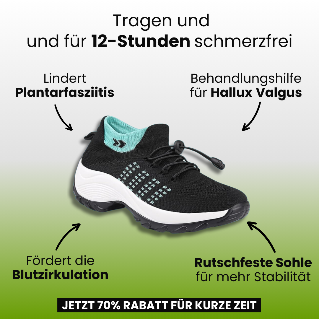 Orthofit - ergonomische schmerzlindernde Komfort-Schuh für Damen