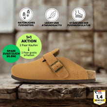 Lade das Bild in den Galerie-Viewer, VitalClogs - ergonomische &amp; rutschfeste Clogs - das Original - Sonderaktion 1+1 Gratis

