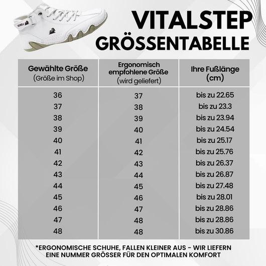 VitalStep - orthopädische, wasserdichte, atmungsaktive Barfußschuhe