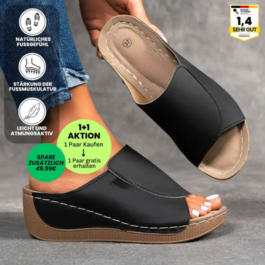 VivaStep Sandalen - Ergonomische & rutschfeste Sandalen zur Schmerzlinderung - Sonderaktion 1+1 Gratis